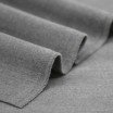 Tissu De Manteau Stretch (Flanelle Brossée) Gris Clair Melange - (Tissus De Mode)