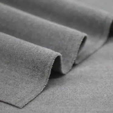 Frakkestoffer Stretch (Flanell Børstet) Lysegrå Melange Frakkestoffer Stretch (Flanell Børstet) Lysegrå Melange - (Fashion Stoffer)