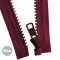 VISLON Teilbare Reißverschluss YKK Dunkel Bordeaux 80CM - (Reißverschluss YKK)