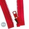 VISLON Divisible Zipper YKK Dark Red (059) 60CM