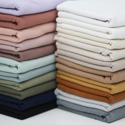 Washed Cotton Fabric Natural