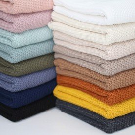 Tessuto Lavorato a Maglia Marrone Cioccolato