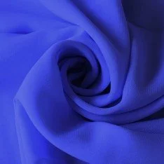 Chiffon Stof Kobalt Chiffon Stof Kobalt