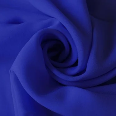 Cobalt blue chiffon fabric discount