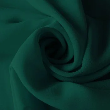 Chiffon Fabric Dark Green Chiffon Fabric Dark Green