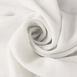 Chiffon Fabric Ecru