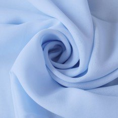 Chiffon Fabric Light Blue