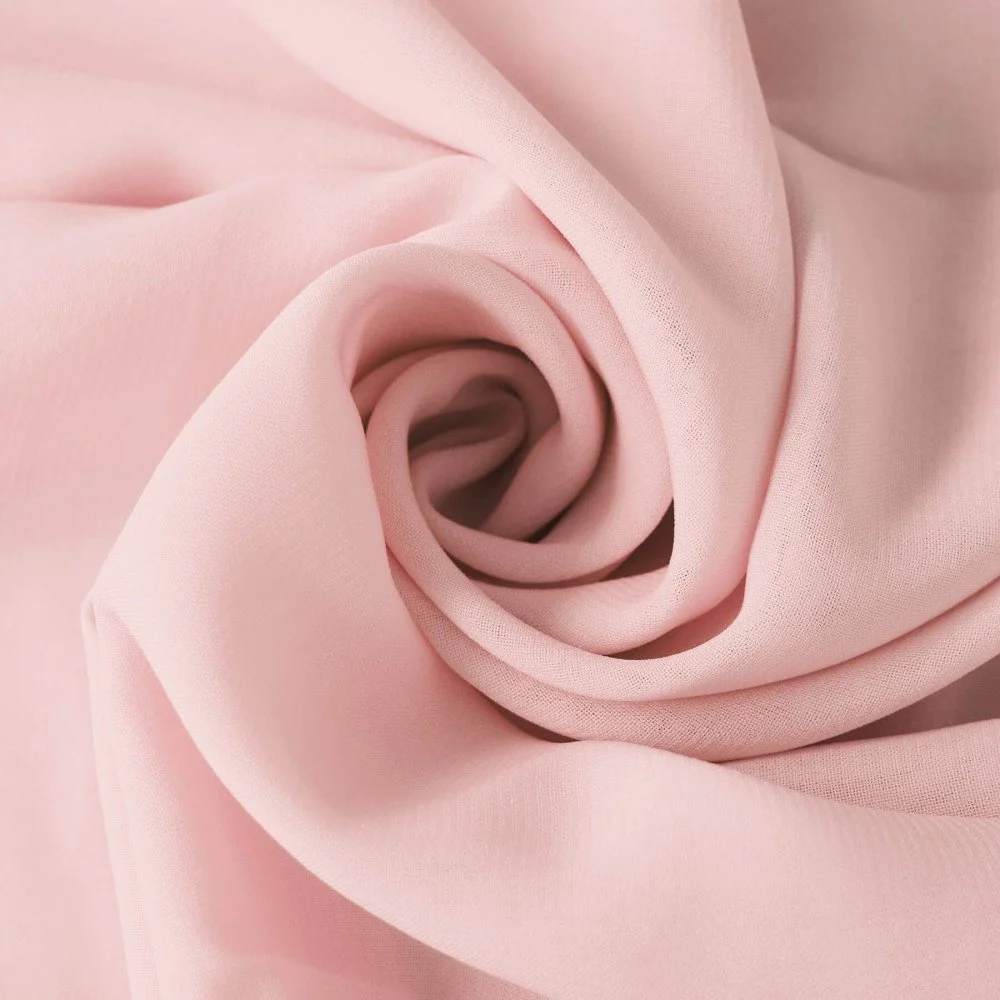 Chiffon Stoff Rosa 