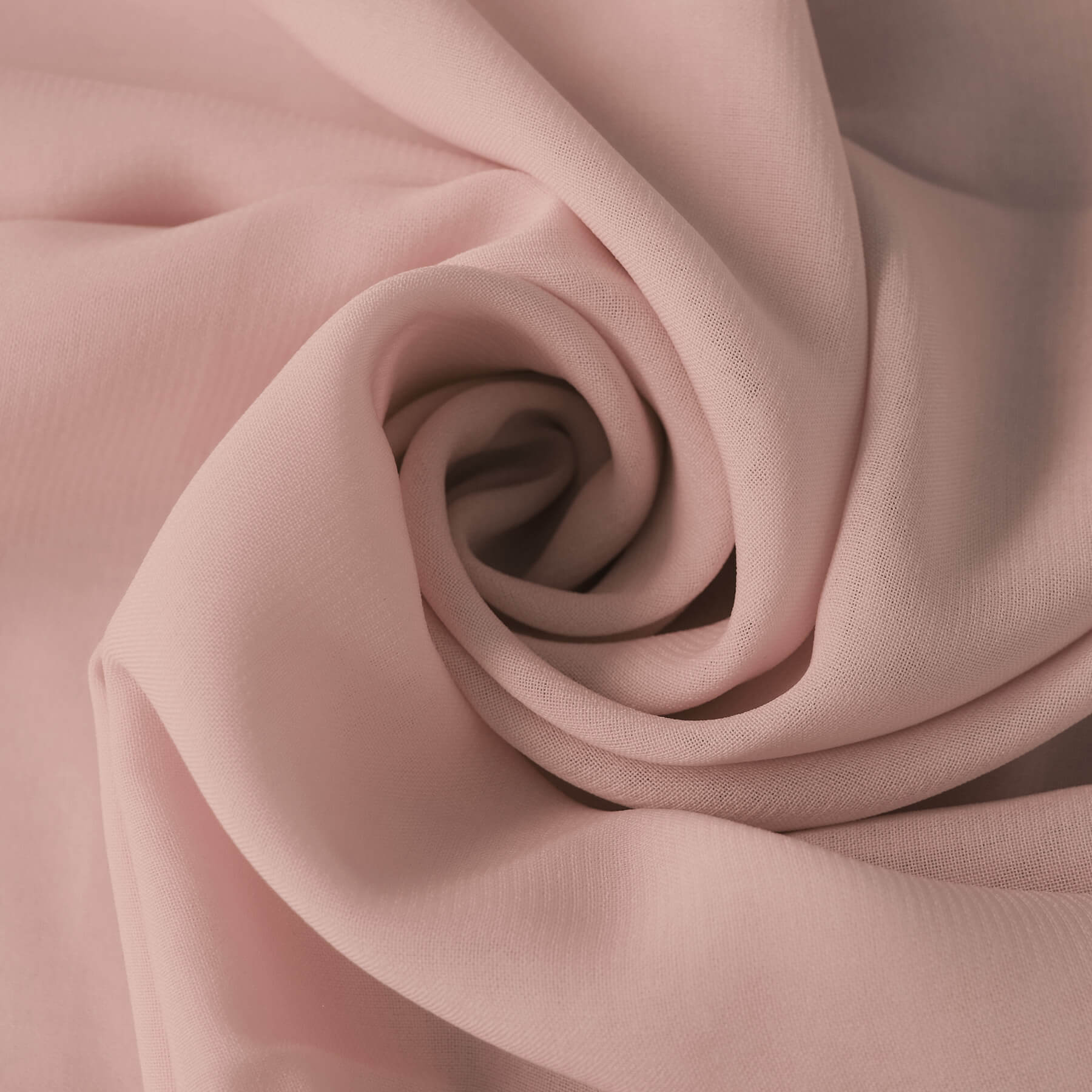 Chiffon Stof Nude Roze