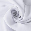 Chiffon Stoff Weiß  - (Chiffon Stoffe)