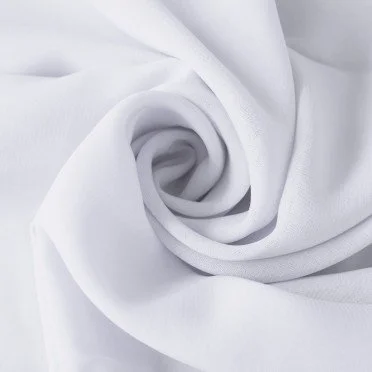 Tessuto Chiffon Bianco - (Tessuti Chiffon)