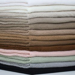 Curly Teddy Fabric Taupe
