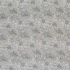 Double Gauze Fabric Digital Print - Blossom Mix Jeans Blue