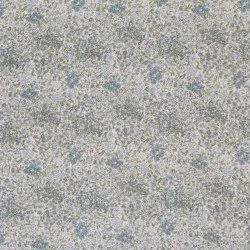 Tissu Double Gaze Impression Numérique - Fleurir Quoi Jeans Bleu