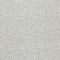 Tessuto Doppia Garza Stampa Digitale - Pianta Di Bacche Blu Tessuto Doppia Garza Stampa Digitale - Pianta Di Bacche Blu