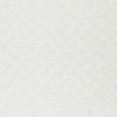 Double Gauze Fabric Embroidered - Millefleurs Ecru