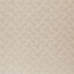 Double Gauze Fabric Embroidered - Millefleurs Light Beige