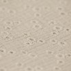 Double Gauze Fabric Embroidered - Millefleurs Light Beige - (Child Fabrics)