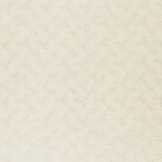 Double Gauze Fabric Embroidered - Millefleurs Natural