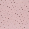 Baby Musselin Stof Muster - Ditsy Blomst Nude Pink