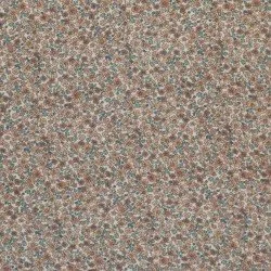 Hydrofiel Stof Digitale Print - Lieve Kleine Bloemen Cacao Hydrofiel Stof Digitale Print - Lieve Kleine Bloemen Cacao