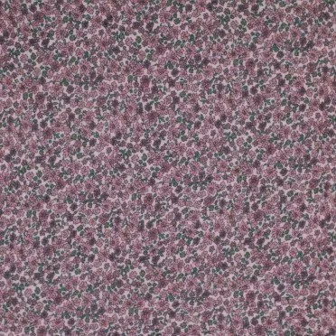 Hydrofiel Stof Digitale Print - Lieve Kleine Bloemen Framboos - (Kinderstoffen)