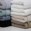 Podwójny Dotyk Bambusowa Frotte Morska Zieleń Tkanina Frotte