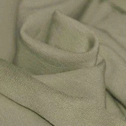Tessuto French Terry Cachi Verde