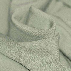 French Terry Fabric Khaki Green