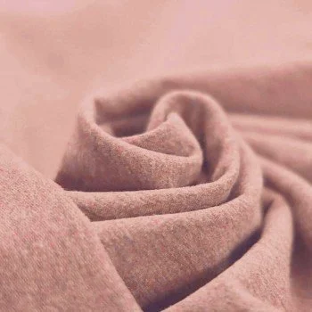Tessuto French Terry (Yarn Dyed) Rosa Antico Melange Tessuto French Terry (Yarn Dyed) Rosa Antico Melange
