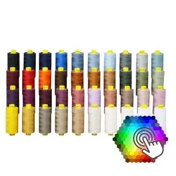 Gütermann Filo Da Cucito MARA 10 Colori x 1 Pezzo Pacchetto 