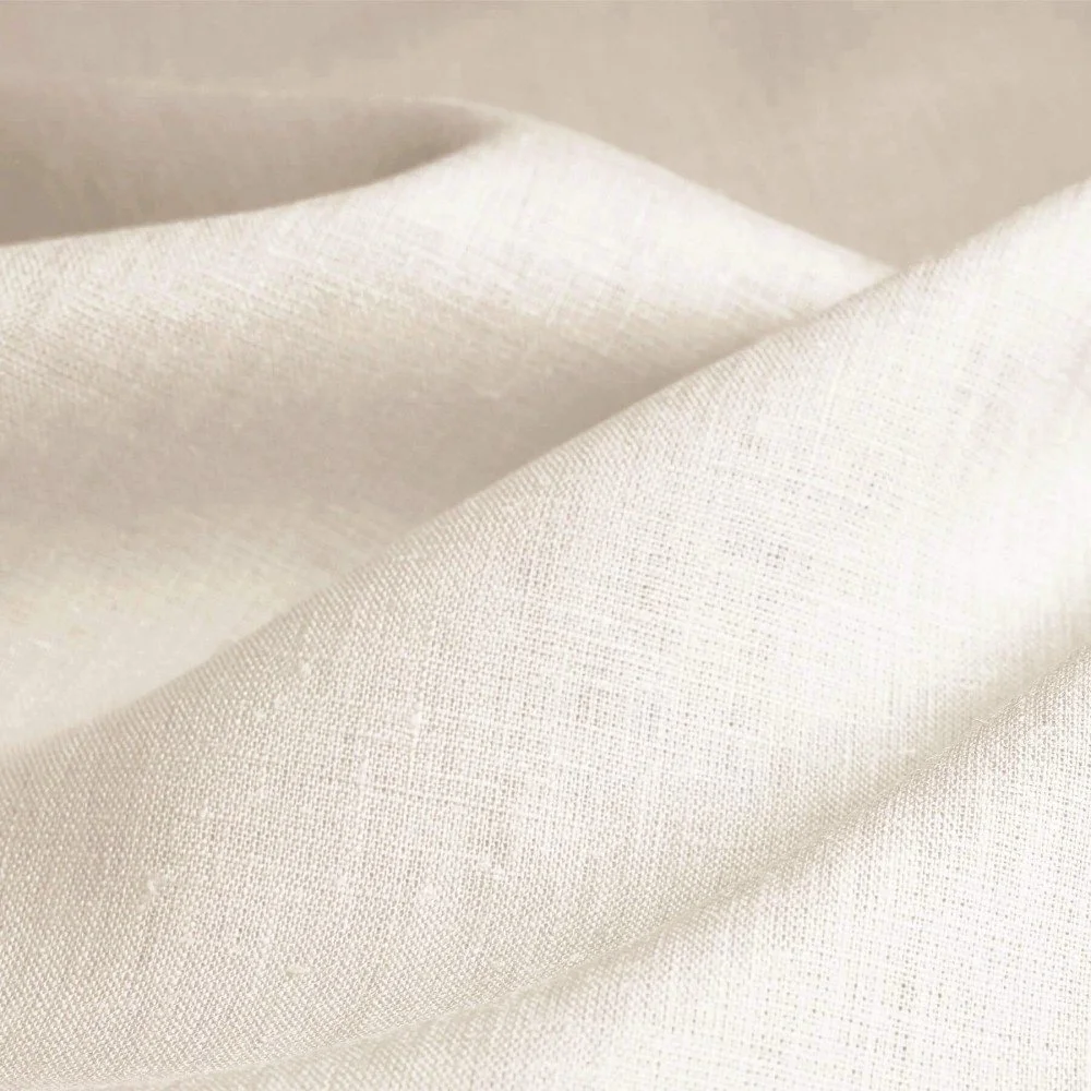 Linen Fabric (Enzymwashed) Natural Beige