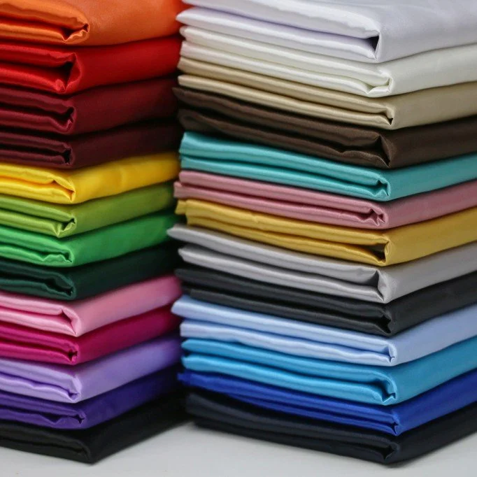 Polyester Satinstoff Überraschungs Box 10 x 1 Meter - (Satin Stoffe)