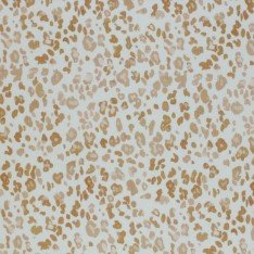 Rib Jersey Stof - Grote Luipaardprint