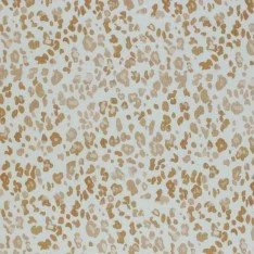 Rib Knit Jersey Fabric - Big Leopard Print