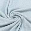 Rib Knit Jersey Fabric Blue Melange - (Jersey Fabrics)
