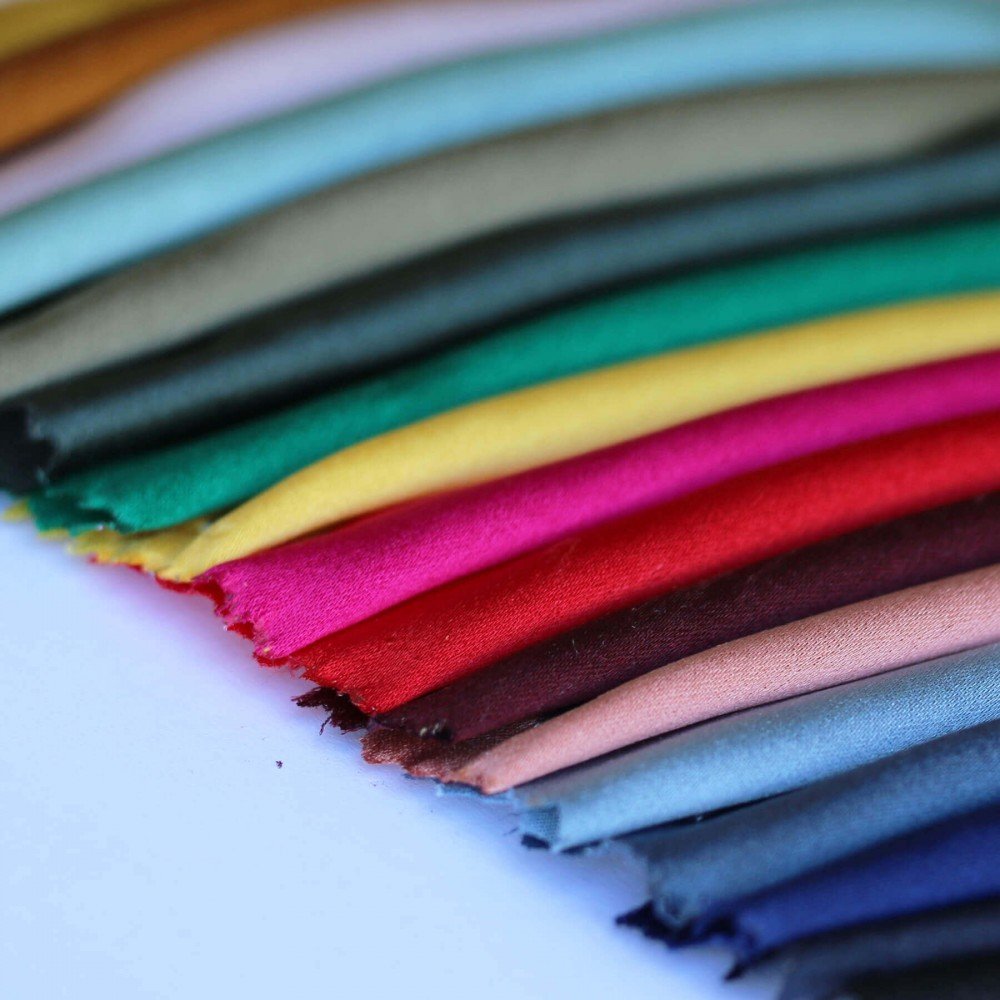 Silk Stretch Satin Fabric Skin Color Silk Stretch Satin Fabric Skin Color - (Fashion Fabrics)