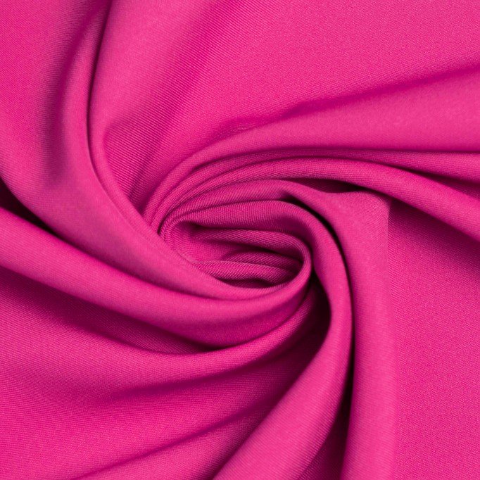 Stretch Gabardine Fabric (Bamboo Touch) Hot Pink - (Gabardine Fabric )
