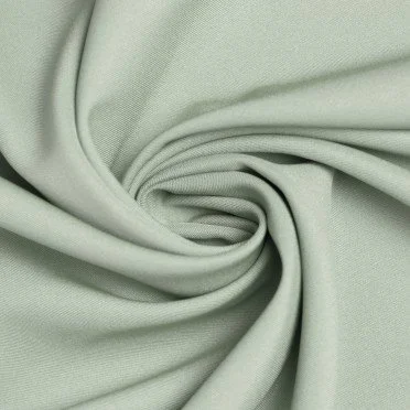 Tessuto Gabardine Stretch (Tocco Di Bambù) Verde Polveroso - (Tessuto Gabardine )