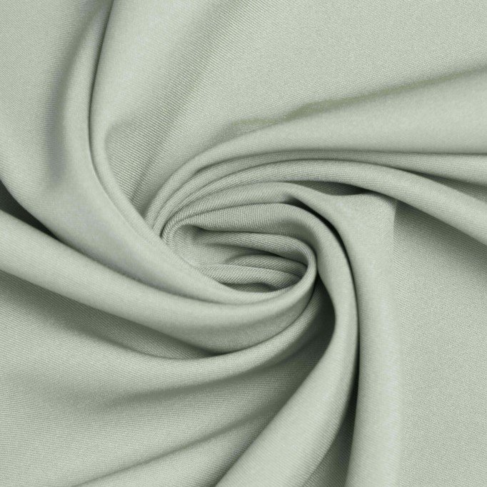 Stretch Gabardine Stof (Bamboe Touch) Dusty Groen - (Gabardine Stoffen)