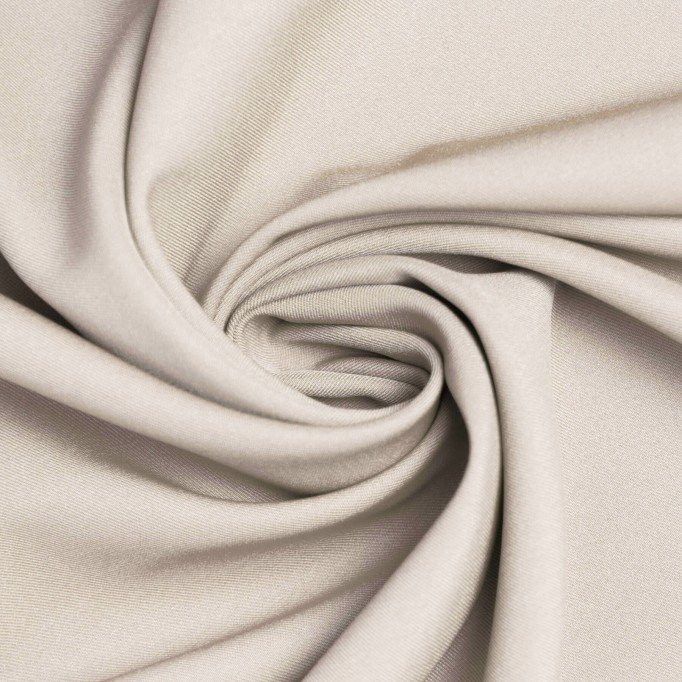 Stretch Gabardine Stoff (Bambus Feeling) Hellbeige - (Gabardine Stoffe )