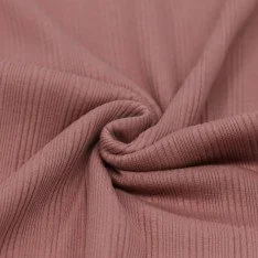 Tessuto Jersey a Costine Irregolari Argilla Rosa Tessuto Jersey a Costine Irregolari Argilla Rosa