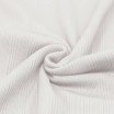 Tissu Maille Tricot Côtelé Irrégulières Écru - (Tissus Jersey)