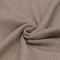 Irregular Rib Jersey Fabric Taupe - (Jersey Fabrics)