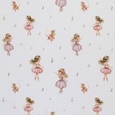 Rib Jersey Stof - Balletdanseres