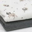 Rib Knit Jersey Fabric - Doggies Rib Knit Jersey Fabric - Doggies - (Jersey Fabrics)