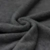 Cotton Fleece Fabric (Sherpa) Dark Grey Melange