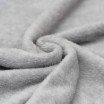 Cotton Fleece Fabric (Sherpa) Light Grey Melange - (Cotton Fleece Fabric (Sherpa))