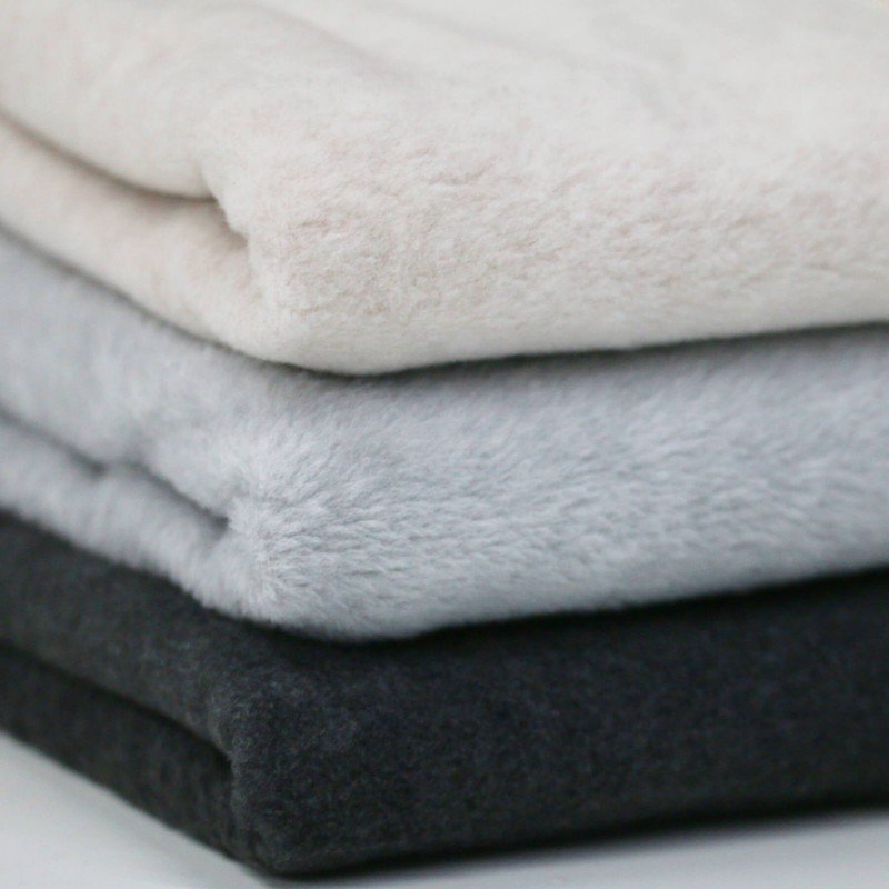 Katoenen Fleece Stoffen (Sherpa)