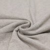 Onregelmatige Rib Jersey Stof Beige Melange